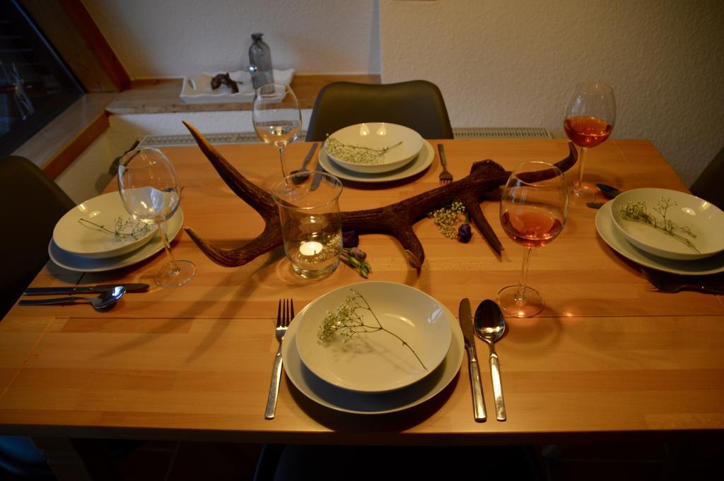 Ferienhaus Am Rachental Rubeland Exteriör bild